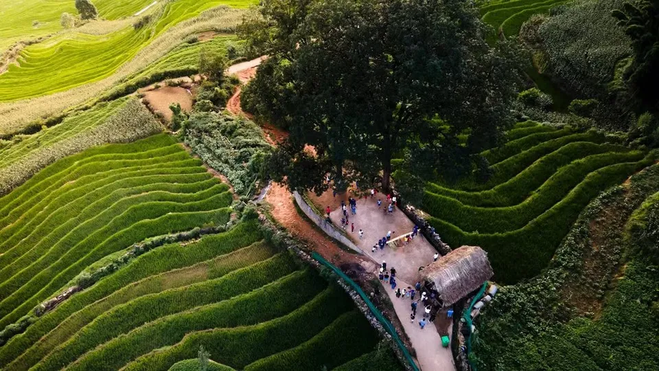 Người Hà Nhì tham gia lễ hội Khô Già Già ở Y Tý